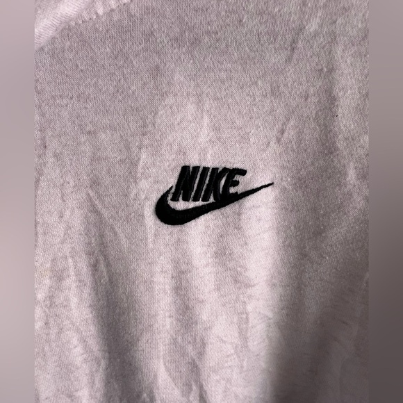 Nike Sweatshirt White with Pink Undertones Size M - Picture 2 of 4